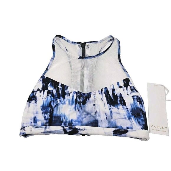 Varley Dee Sports Bra Mesh Inset Skyscape Women’s Size XS Activewear Athleisure - Picture 3 of 7